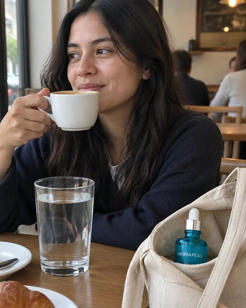 Café, sí, pero con agua al lado