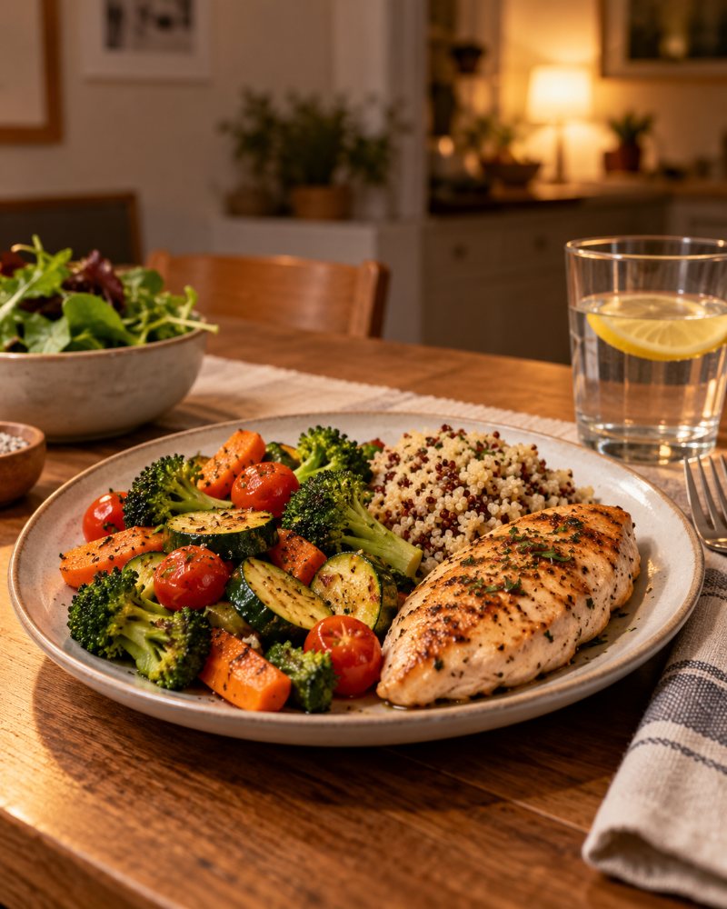 Cenar liviano sin quedarse con hambre